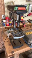 Craftsman bench model drill press w/ vise
