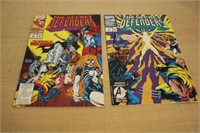 SELECTION OF THE SECRET DEFENDERS COMICS BY MARVEL
