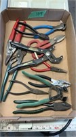 Pliers, cutters & channel locks