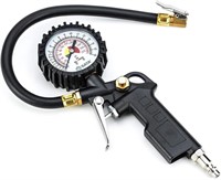 Tire Inflator with Pressure Gauge
