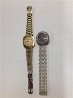 2 Men's Bulova Watches (1) Stainless steel
