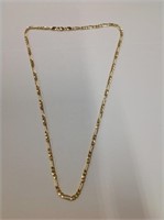 14k gold Necklace 18", 4.197 grams total weight