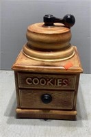 Coffee grinder Cookie jar