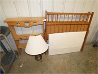 VINTAGE PLAY PEN GOOD FOR PUPPIES & WOOD SHELF