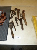 11 OLD WRENCHES