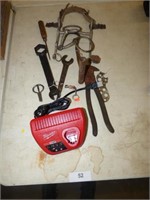 HORSE BITS, OLD TOOLS AND MILWAUKEE M-12 CHARGER