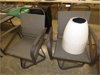 2 OUTDOOR CHAIRS