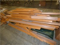 LARGE LOT OF WOOD FOR OUTDOOR PLAY AREA & HARDWARE
