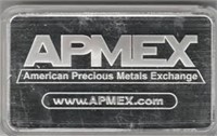 1 oz SIlver APMEX BAR 999 Fine Silver-In Package