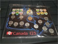 Canada 125 quarter collection