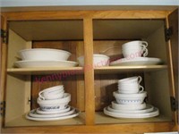 Lot of Corelle dishes (kitchen)