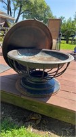 Fire Pit hammered metal