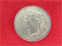 1923 P PEACE SILVER DOLLAR 90%