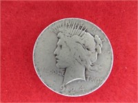 1924 P PEACE SILVER DOLLAR 90%