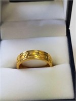 Gold-plated ring