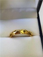 Gold-plated ring