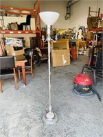 vintage chrome floor lamp -