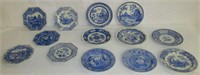 13pcs English Spode Blue Room Collection China