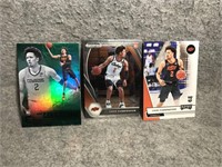 3x Cade Cunningham Panini NBA ROOKIE CARDS