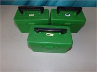 3- Plastic Amo boxes