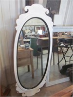 Oval Painted Mirror