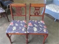 Lyre Back Chairs