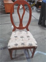 Chair with Oval Open Back