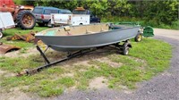 MISC 14' Boat and Trailer