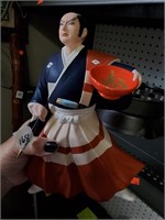 Ceramic Oriental Samurai