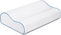 Ergonomic Cervical Memory Foam Pillow (14'" x
