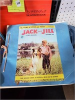 Rare 1959 Jack & Jill Braille Story of Lassie &