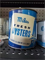 16 oz Miles Oyster Can