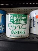 12 oz. Shackelford-Schlifer Oyster Can Severn, Va