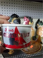 12 oz. Harold Bozman Crab Meat Can Upper