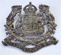 Australian 7th light horse regiment cap badge