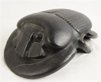 A Large Vintage Egyptian Scarab