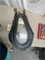 Vintage Horse Collar w/Hames Mirror