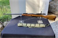 1937 Bolt Action Rifle with 5 Round Clip & Holster