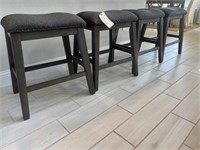 FOUR (4) COUNTER STOOLS