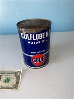 Gulflube HD oil can