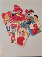 Unused 1960's Paper Valentines