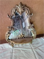 Baroque-Style Mirror w/ Shelf
