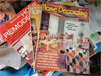1970s Issues of House Beautiful x5