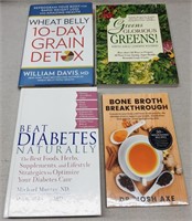 C7) 4 Diet Health Nutrition Diabetes Books