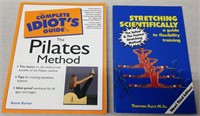 C7) 2 Exercise Workout Health Books Pilates