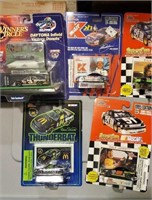 C4)  5 Nascar racing cars including Dale