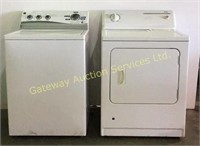 Kenmore washer/dryer set (needs cleaning & powers