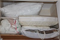 Contents of Closet including Bedding, Pillows &