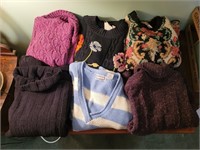 Women's sweaters.