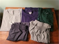Men's tee shirts and shorts. Size med.